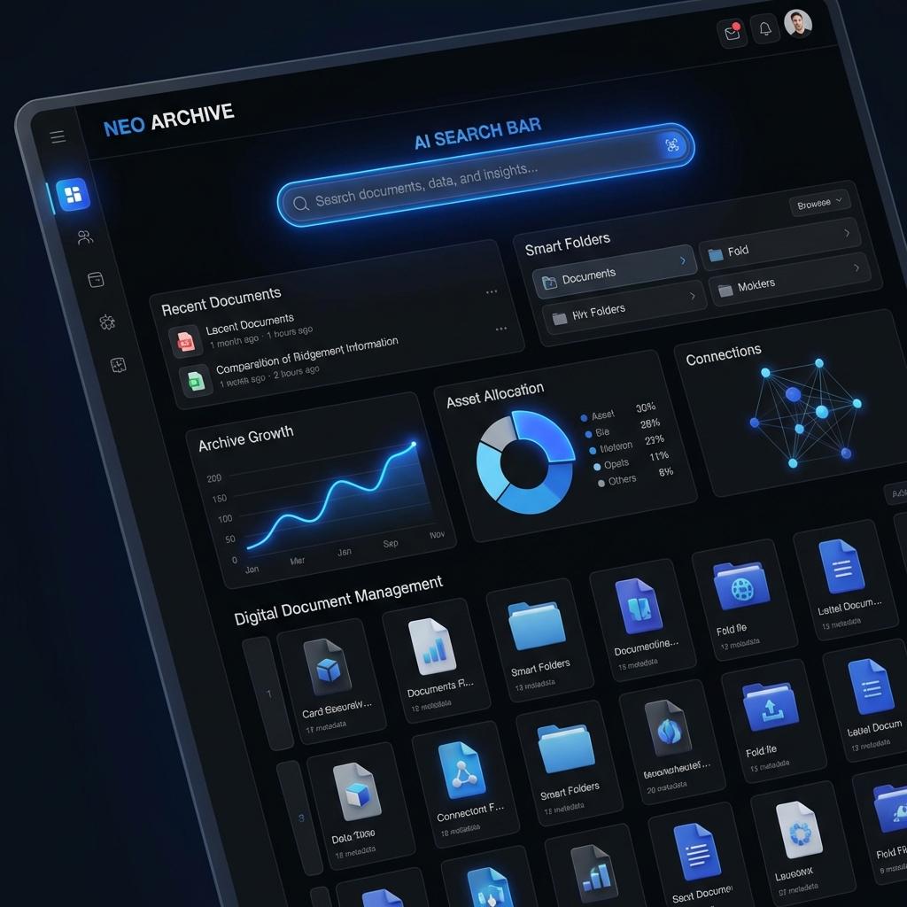 Screenshot of NEO ARCHIVE